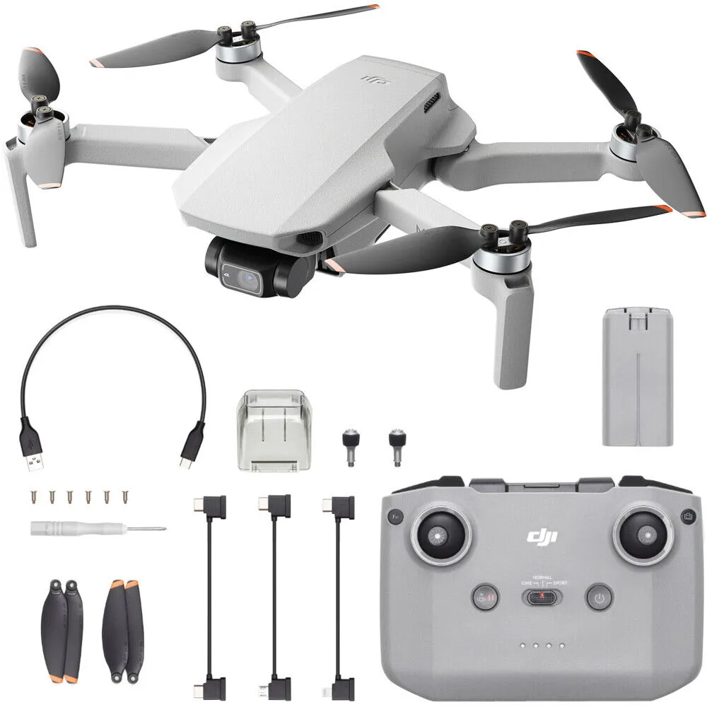 DJI Mini 4K Standard é Bom? Review Completo com Prós, Contras e se Vale a Pena! 3 DJI Mini 4K - Acessórios